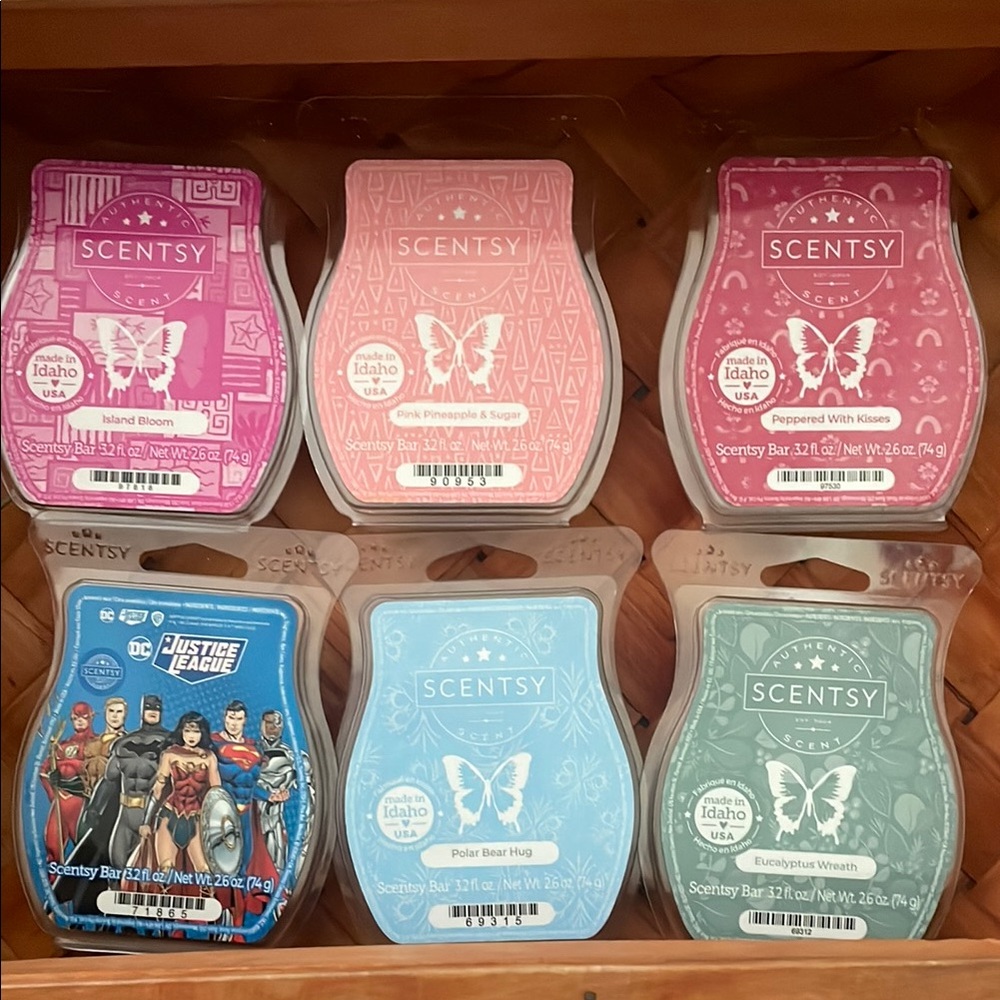 Scentsy's Wax Melts variety 6 pack